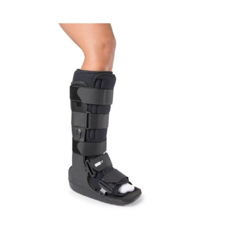 Ossur Formfit - Walker Boot Ossur FormFit Small D-Ring / Hook and Loop Strap Closure Male 4-1/2 to 7 / Female 6 to 8 Left or Right Foot - W0400BLK