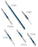 Covidien Valleylab Electrode 1 Inch Active, 2-5/6 Inch Overall Stainless Steel Needle Disposable Sterile - E1552
