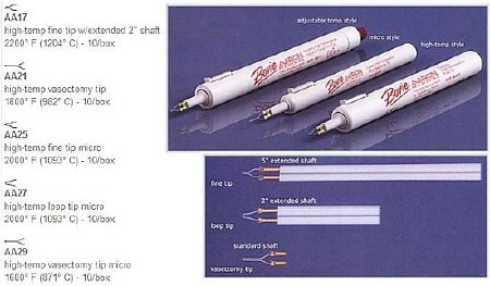 Symmetry Surgical - Surgical Cautery Fine Tip High Temperature - AA17