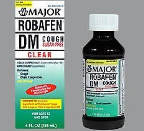 Major Pharmaceuticals Cold and Cough Relief 100 mg - 10 mg / 5 mL Strength Syrup 4 oz. - 904005316