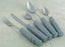 Alimed Teaspoon Weighted Gray Stainless Steel - 8460