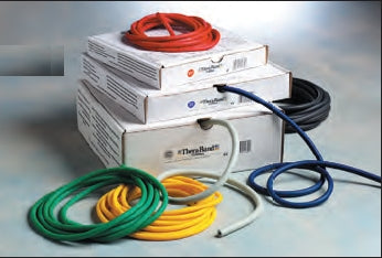Fabrication Enterprises REP Band Exercise Resistance Tubing Orange 25 Foot Length Light Resistance - 1377605