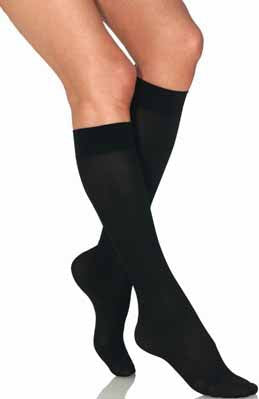JOBST Ultrasheer - Compression Stocking Knee High Medium Classic Black Closed Toe - 119233