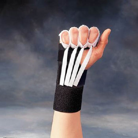 Patterson Medical Supply - Composite Finger Flexion Loop Attachments Hook and Loop Fastening, 4 Straps - A57117