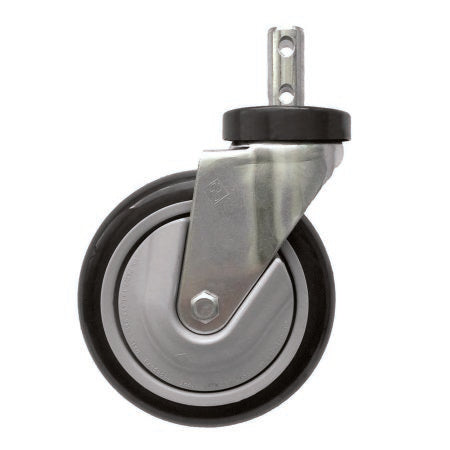 R & B Wire Products - Replacement Clean Wheel System Caster 5 Inch, Gray - CSTR88G