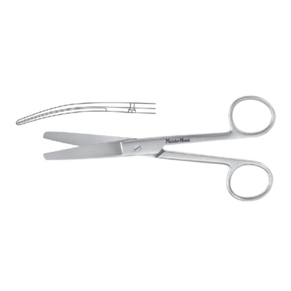 Miltex-Integra Scissors Operating Meister-Hand 5-1/2" Curved Stainless Steel Ea - MH5-56