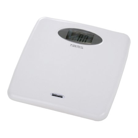 Health O Meter - Floor Scale Digital Display 440 lbs. / 200 kg Capacity White Battery Operated - 844KLS