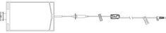 ICU Medical Enteral PlumSet Plum Set 15 Drops / mL Drip Rate 103 Inch Tubing - 2064028