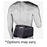 Kranos Corp DBA Schutt Sports Support Compression Zw-8 Adult Back Black Size X-Large Each - 473504