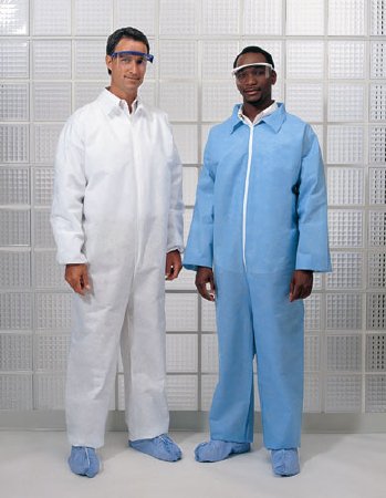 Cardinal - Coverall 2X-Large White Disposable NonSterile - 2202CV
