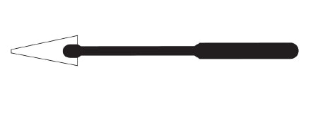 Beaver-Visitec International Visitec Surgical Eye Spear PVA (Polyvinyl Acetal) 2-13/16 Inch Length 10 Count Pouch - 581751
