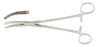 Miltex Miltex Hysterectomy Forceps Heaney-Ballentine 8-1/2 Inch OR Grade Stainless Steel (German) NonSterile Ratchet Lock Curved Longitudinal Serrations, Single Tooth - 30-1716
