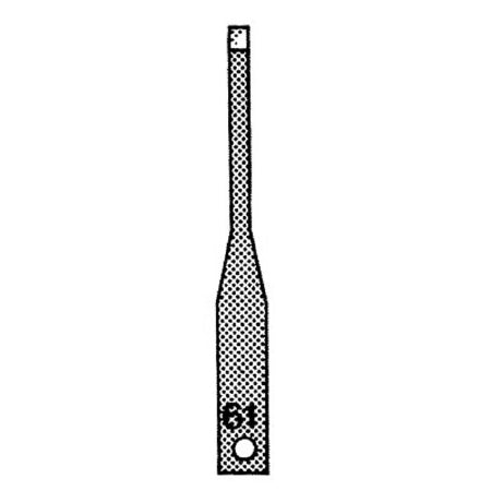 Sklar Sklar Mini Surgical Blade Stainless Steel Size 61 Sterile Disposable - 97-1822