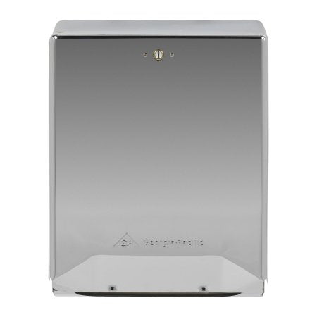 Georgia-Pacific - Paper Towel Dispenser Chrome Metal Manual 600 Count Wall Mount - 56620