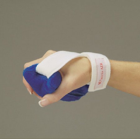 Pucci Air Inflatable - Resting Hand Splint Fleece Right Hand Blue / White One Size Fits Most - 403R