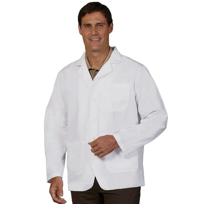 Fashion Seal Uniforms - Lab Jacket White X-Large Hip Length Reusable - 6284-XL