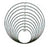 Miltex Miltex Laryngeal Mirror Size 5 / 24 mm Stainless Steel Without Handle - 23-42-5