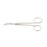 Miltex - Lower Lateral Scissors Fomon 5 Inch Length OR Grade German Stainless Steel NonSterile Finger Ring Handle Fully Curved - 21-602