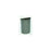 Saalfeld Redistribution Untouchable Trash Can 21 gal. Half Round Gray LLDPE Open Top - FG352000GRAY