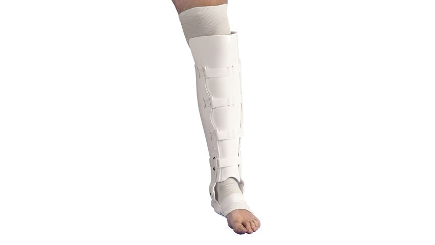Alimed AliMed Tibial Fracture Brace Alimed Large Hook and Loop Closure Left Leg - 62909/NA/LL
