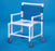 IPU IPU Shower Chair ipu Fixed Arm PVC Frame Mesh Back - SC200-OS-FS