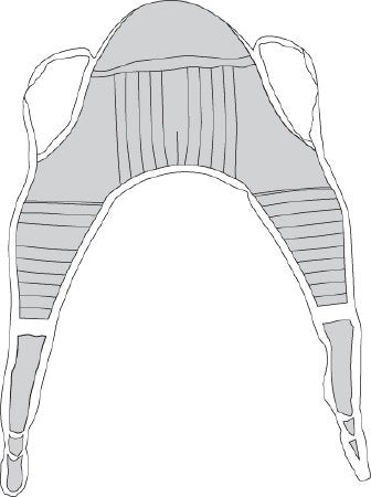 Drive Medical - Seat U Sling 4 or 6 Point With Head Support Straps - Attached Medium 500 lbs. Weight Capacity - 13220M