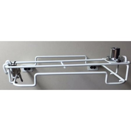 Medegen Medical Products - Wall Mount Bracket 3 X 7-1/2 X 9-1/4 X 61-1/2 Inch, White, Metal - 8782