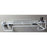 Medegen Medical Products - Wall Mount Bracket 3 X 7-1/2 X 9-1/4 X 61-1/2 Inch, White, Metal - 8782