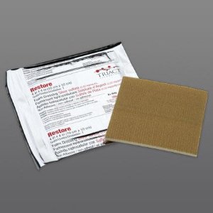 SteadMed Restore Foam Dressing with Silver 6 X 8 Inch Rectangle Sterile - 509346