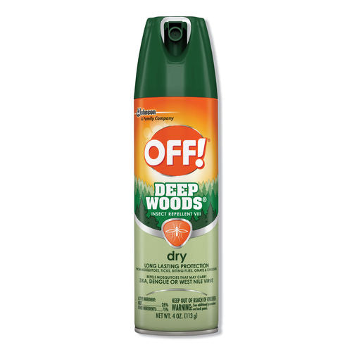 Lagasse Off! Deep Woods Insect Repellent 4 oz. Aerosol Spray Can - SJN616304