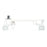Medegen Medical Products - Sharps Container Bracket Locking Wire Wall Mount - 8786F