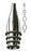 Integra Lifesciences - Ear Speculum Tip Oval Tip Size 3 Chrome Plated 5 mm Reusable - 19-18