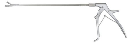 Miltex Miltex Biopsy Forceps Eppendorfer-Krause 9 Inch OR Grade Stainless Steel (German) NonSterile NonLocking Pistol Grip Handle w/Spring Straight 4.5 X 6.5 mm Oval Bite - 30-1492