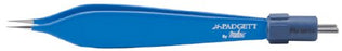 Padgett - Bipolar Forceps Adson 4-1/4 Inch Length Surgical Grade Coated Stainless Steel NonSterile NonLocking Thumb Handle Straight 1 mm Tips - PM-9412