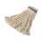 Lagasse Rubbermaid Commercial Products Wet Mop Head Looped End Medium White Cotton Reusable - RCPE136WHI