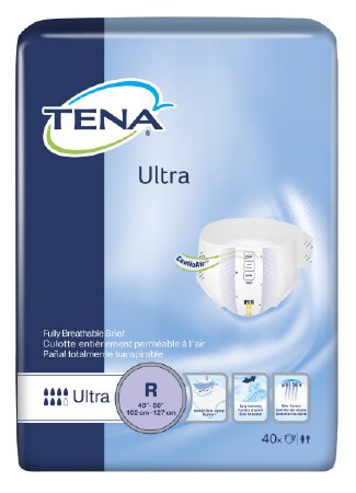Essity HMS North America Inc TENA Ultra Adult Incontinent Brief Tab Closure Regular Disposable Heavy Absorbency - 67201