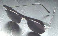 Eaton Medicals Easy Eyes Post Mydriatic Glasses Gray Tint Film Lens Slip-in One Size Fits Most - 250-800