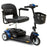 Pride Health Care - 3 Wheel Electric Scooter 260 lbs. Weight Capacity Red / Blue / Silver - SC40E