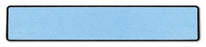 Carstens Wide-Trak Blank Label Multipurpose Label Without Legend Blue 1 X 5-3/8 Inch - 8800-06
