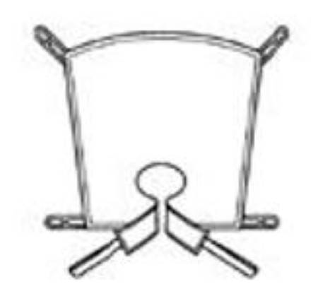 Joerns Healthcare Hoyer Quick Fit Deluxe Sling 6 Point Large 175 lbs. Weight Capacity - NA1057