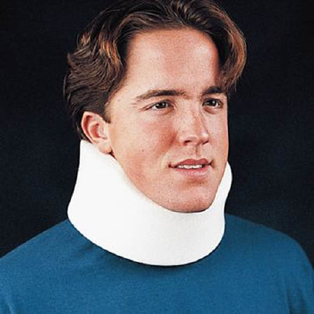 Patterson Medical Supply Rolyan Cervical Collar One Size Fits Most Contoured 3 Inch Height - 56083602