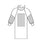 O&M Halyard Inc Ultra Fabric Reinforced Surgical Gown ULTRA Large Unisex NonSterile Blue - 91512