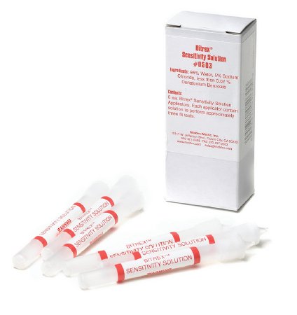 Moldex-Metric Bitrex Sensitivity Solution, Bitter - 503