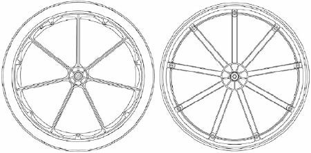 Invacare - Wheelchair Tire For Wheelchair - 1037774