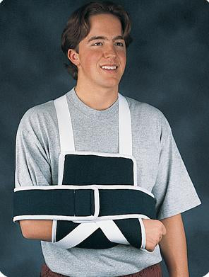 Bird & Cronin Shoulder Immobilizer X-Large Foam Hook and Loop Closure Left or Right Arm - 8140165
