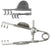 Miltex Lacrimal Sac Retractor Agricola 1-1/2 Inch - 18-80