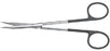 Miltex Padgett SuperCut Dissecting Scissors Jamison 7 Inch Length OR Grade Stainless Steel (German) NonSterile Finger Ring Handle Curved Blade Semi Sharp - PM-6848
