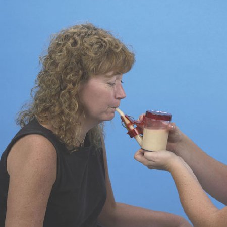 Ableware - ADL Feeding Cup 8 oz. Clear Plastic Reusable - 745810000