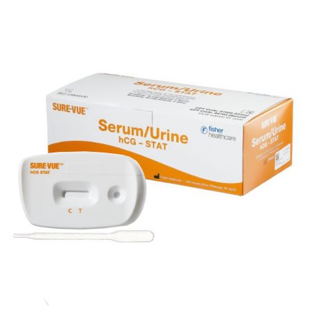 Sure-Vue Stat - Rapid Test Kit Fertility Test hCG Pregnancy Test Serum / Urine Sample 30 Tests - 23900530
