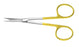 Padgett SuperCut - Iris Scissors 4-1/2 Inch Length OR Grade German Stainless Steel / Tungsten Carbide NonSterile Straight Blade - PM-6815TC